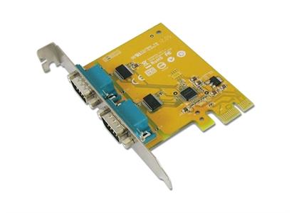 SUNIX PCI Express 2xSerieport 2 Stk RS232 9-pin ESD (SER6437A)