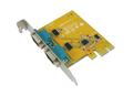 SUNIX PCI Express 2xSerieport 2 Stk RS232 9-pin ESD
