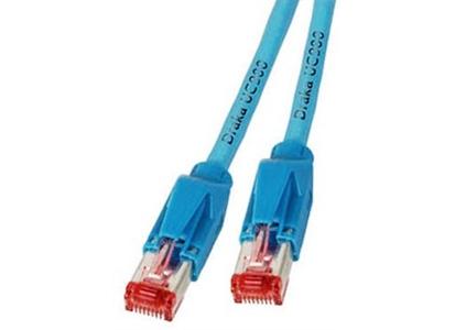 EFB ELEKTRONIK EFB RJ45 Patchkabel S/ FTP, Cat.6A, TM21, UC900, 1m, blau (K8054.1)