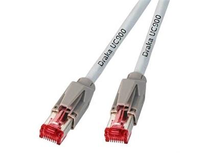 EFB ELEKTRONIK EFB RJ45 Patchkabel S/ FTP, Cat.6A, TM21, UC900, 10m, grau (K8051.10)