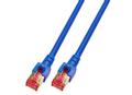 EFB ELEKTRONIK SSTP Patch Cat.6 -  0,5 m Blå LSZH Nettverkskabel AWG27 PiMF