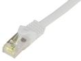 EFB ELEKTRONIK RJ45 Patchkabel S/FTP,Cat.6A,LSZH,Cat.7 Rohkabel,1m,grau