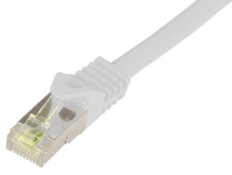 EFB ELEKTRONIK RJ45 Patchkabel S/ FTP, Cat.6A, LSZH, Cat.7 Rohkabel, 3m, grau (MK7001.3G)