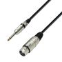 ADAM HALL AH Mik.Kabel XLR - 6.3 mm 2p - 1,0 m XLR Hun - 6.3mm 2p Han