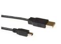 ACT USB2 Kabel A-MiniB -  1,8 m A-MiniB5 USB Kabel Sort