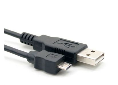 ACT USB2 Kabel A-MicroB -  3,0 m USB2 A til USB2 MicroB 28/24AWG Sort (SB0007)
