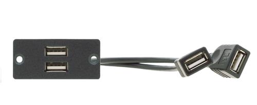 KRAMER Modul 2xUSB A/A Single Sort (WU-2AA)