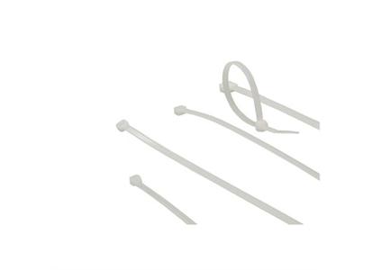 ACT Strips 203 mm Hvit Pose m/100 Stk L:203mm B:4,6mm (Cable Tie 1050)