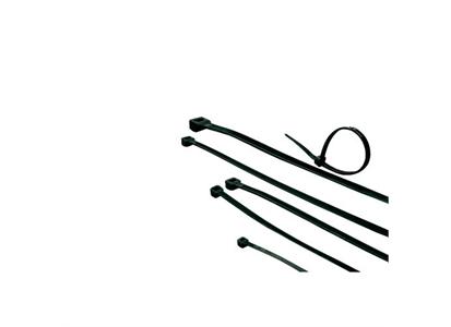 ACT Strips 203 mm Sort Pose m/100 Stk L:203mm B:4,6mm (Cable Tie 1055)