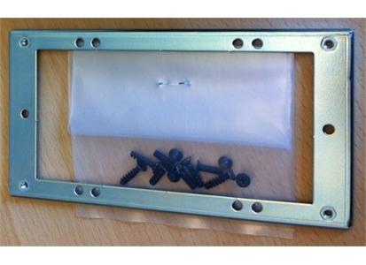 KRAMER Aluminiumsramme for kanal Passer 2G Veggplater. (2732-000132)