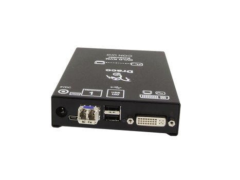 IHSE Draco Compact Tx DVI USB-HID 1xTP DVI-Comp 2xUSB Max 140 m (DRXLC5C/D1)
