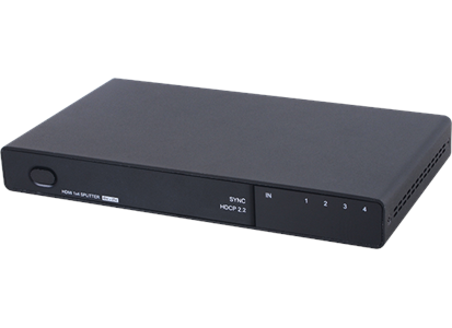 CYPRESS Splitter 1:4 HDMI 4K HDCP 2.2 9Gbps 4K2K@60Hz HDCP 2.2 EDID (CDPS-UA1H4HS)