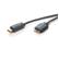 CLICKTRONIC Clicktronic USB-C/ USB2.0 Micro B Cable. M/M. 3.0m Factory Sealed