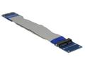 DELOCK Extension Mini PCI Express / mSATA male > slot riser card with flexible cable 13 cm