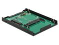 DELOCK 2.5? Converter SATA 22 pin > 1 x mSATA / 1 x CFast - 9.5 mm
