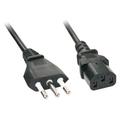 LINDY 0.7m IT to C13 Mains Cable