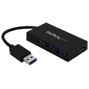 STARTECH 4-Port USB Hub - USB 3.0 - USB-A to 3x USB-A and 1x USB-C	 (HB30A3A1CFB)