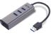 I-TEC I-TEC USB 3.0 METAL HUB + GLAN METAL 3-PORT HUB WITH GLAN ADAP. CPNT