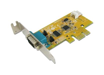 SUNIX PCI Express 1xSerieport Lavprofil 1 Stk RS232 9-pin Power 5/12V (6427PL)