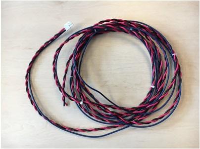 CISCO Power Cable Black, Red (IR829-DC-PWRCORD=)