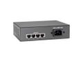 LEVELONE Switch LevelOne  5x FE PoE, 802.3at PoE+,4 PoE Outputs 90 W (FEP-0511W90)