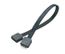 AKASA LED Strip Extension Cable 20 cm, Flexible, Molex 4 pin-extension Cable