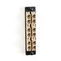 BLACK BOX BLACKBOX FIBER ADAPTER PANELS - HIGH DENSITY BRONZE, 6 DUPLEX SC, BEIGE