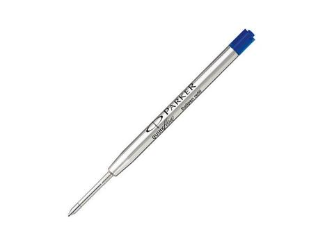 PARKER Quink Flow Ballpoint Refill for Ballpoint Pens Medium Blue (Single Refill) - 1950371 (1950371)
