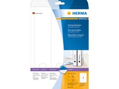 HERMA Etikett HERMA Arkiv vit 61x297mm (75)