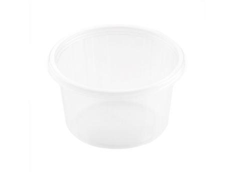 DUNI FixPack plastbæger 300ml 112x112x61mm hvid 50stk (159142*14)