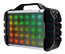 iDance Blaster 200, bärbar bluetooth högtalare med discolampor,  svart