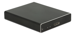 DELOCK External housing 2x M.2 Key B - 2 x M.2 Key B > SuperSpeed USB 10 Gbps