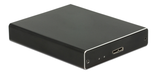 DELOCK External housing 2x M.2 Key B - 2 x M.2 Key B > SuperSpeed USB 10 Gbps (42588)