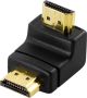 DELOCK HDMI Adapter HDMI Typ A -> Typ A St/St 90° 