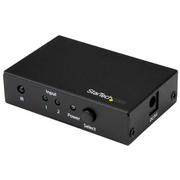 STARTECH 2X1 HDMI VIDEO SWITCH - 4K60 2-PORT HDMI SWITCHER - 4K 60 HZ CABL