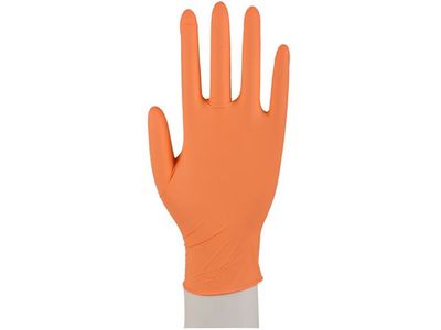ABENA Handske nitril pudderfri orange S 100/pk (290711)