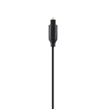 BELKIN Digial audiokabel (optisk) - TOSLINK hane till TOSLINK hane - 1 m - fiberoptisk (F3Y093BT1M)
