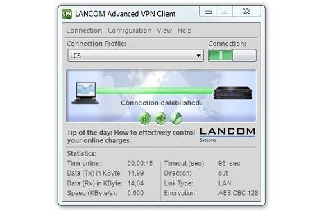 LANCOM UPGRADE ADVANCED VPN CLIENT (WIN 1 LICENCE)           IN LICS (61603)