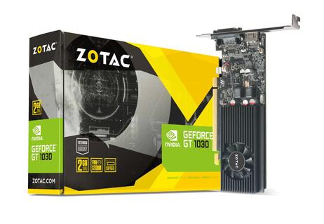 Zotac GeForce GT 1030 - grafikkort - GF GT 1030 - 2 GB (ZT-P10300A-10L)
