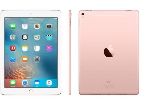 APPLE iPad Pro 9.7" Gen 1 (2016) Wi-Fi + Cellular, 32GB, Rose Gold (MLYJ2KN/A)
