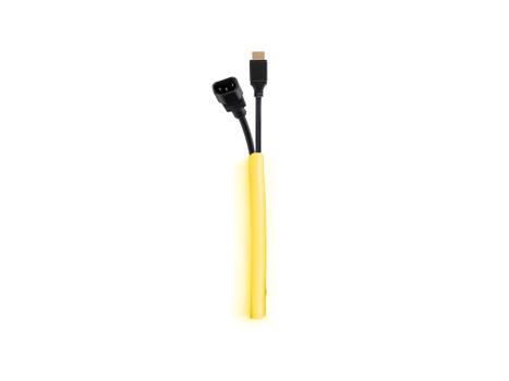 MULTIBRACKETS M Universal Cable Sock Self Wrapping 10mm Yellow 25m (7350073734429)