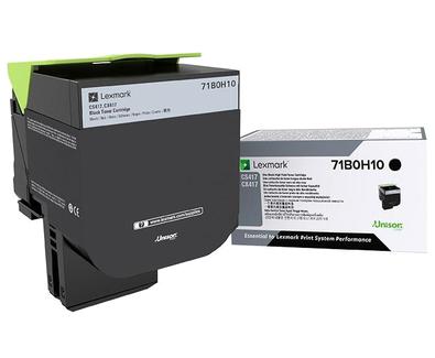 LEXMARK Origineel Tonercartridge 71B0H10 Zwart (71B0H10)