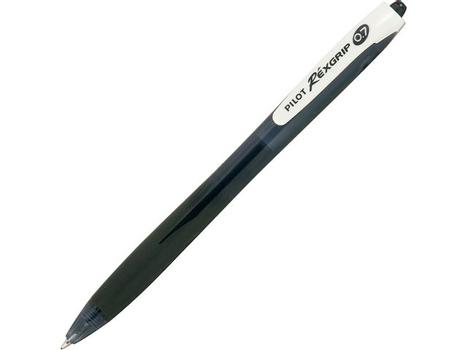 PILOT Kulepenn PILOT Begreen Rexgrip F sort (BRG-10F-BB-BG*10)