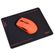 PORT DESIGNS Wireless MOUSE - CRIMSON RED+mouse pad