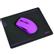 PORT DESIGNS Wireless MOUSE - NEON PURPLE+mouse pad