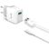 CELLY LIGHTNING WALL CHARGER (2.4A PLUG AND CABLE WHITE)