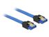 DELOCK Cable SATA 6 Gb/s receptacle straight->SATA receptacle straight 50cm blue