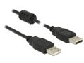 DELOCK Cable USB 2.0 Type-A male > USB 2.0 Type-A male 2.0 m black