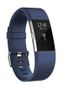 FITBIT Charge 2 - Blue/ Silver - Small