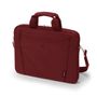 DICOTA A Slim Case BASE Laptop Bag 14.1" Red. The functional, lightweight notebook bag comes with a lockable cushioned notebook compartment for extra protection and a notebook strap that keeps the notebook s